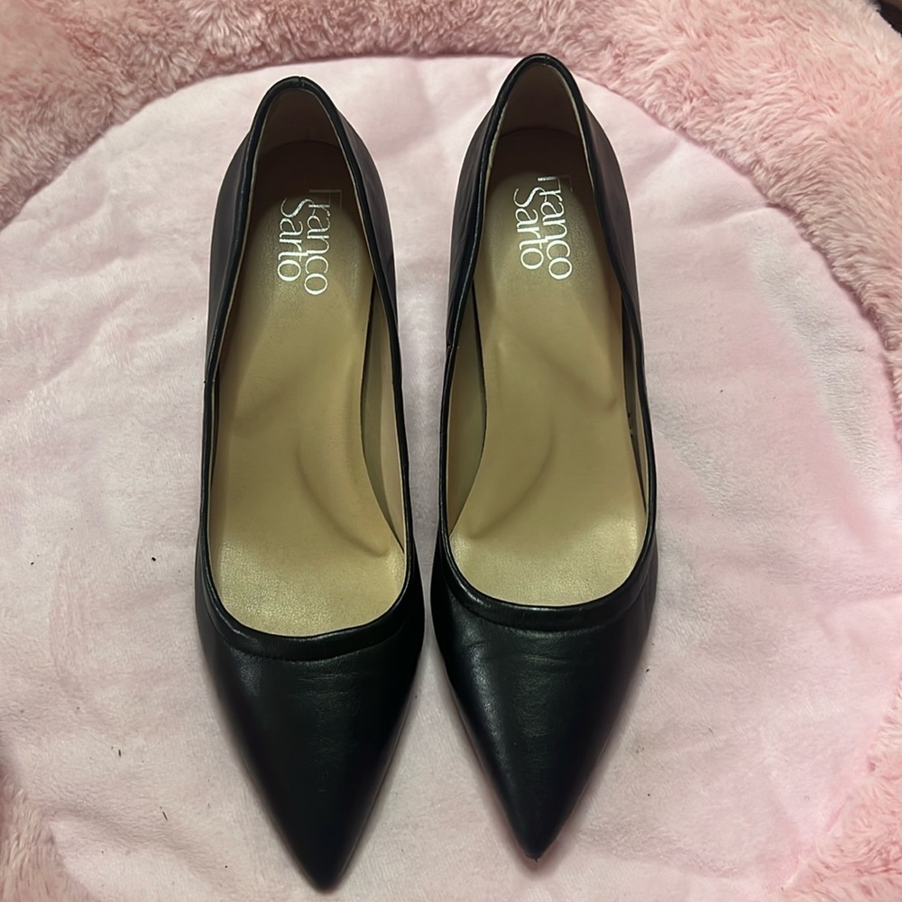 Franco Sarto, leather pumps